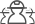reduced workers icon
